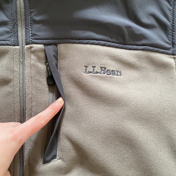 ✨HP✨ NWT LL Bean wind pro zip up fleece - Picture 2 of 8